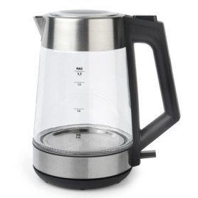 Bouilloire en verre Salter avec éclairage LED et changement de couleur - 1,7 L