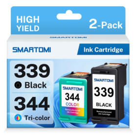 Multipack de 2 Cartouches d'Encre SMARTOMI pour Imprimantes HP
