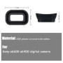 Lot de 2 Œilletons de Viseur pour Sony Alpha A6400 A6500 A6600