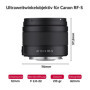 Objectif Ultra Grand Angle Samyang AF 12mm F2 pour Canon RF-S