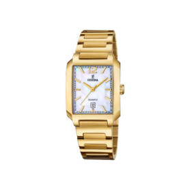 Montre Festina Élégante en Acier Inoxydable Doré avec Bracelet