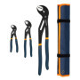 Jeu de Pinces Multiprises MANUFORE 3 Pièces avec Sac de Rangement