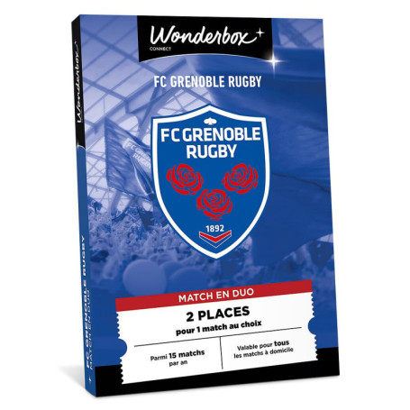 Coffret Cadeau Match en Duo FC Grenoble Rugby - Ticketbox