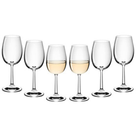 Lot de 6 Verres à Vin Blanc en Cristal - Gerlach 1760