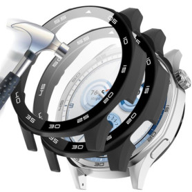 Coque de Protection en Verre Trempé pour Huawei Watch GT5 46mm - 2 Pièces