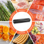 Machine à Emballer Sous Vide HOSPAOP avec 20 Sacs - Scelleuse Automatique Noire