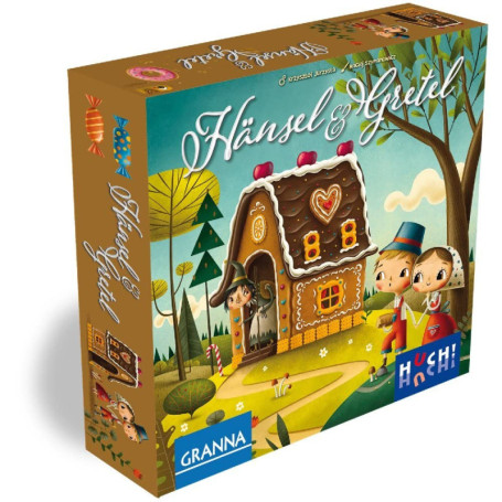 HUCH! Hansel et Gretel - Jeu de société coopératif pour enfants