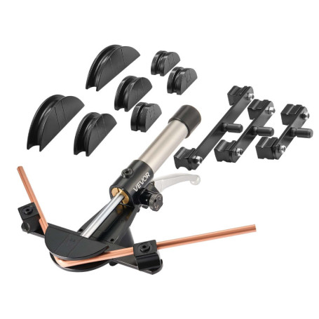 Cintreuse Hydraulique VEVOR pour Tubes en Cuivre et Aluminium 6-22 mm avec 7 Matrices