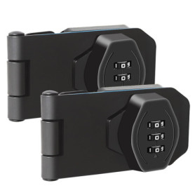 Serrure à combinaison sans clé pour armoire et portes - Sécurité multifonction