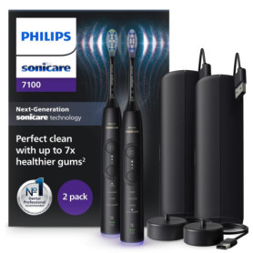 Philips Sonicare 7100 - Brosse à dents électrique avec application et 4 modes de brossage