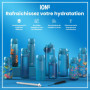 Gourde Ion8 avec Paille 500 ml - Étanche et Écologique, Bleu