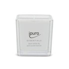 Bougie Parfumée Élégante Ipuro - Lys Blanc - 125g