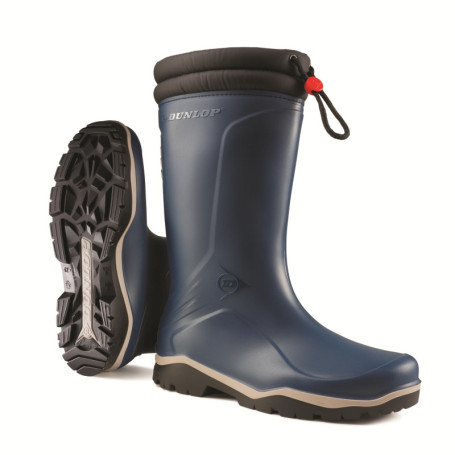 Bottes d'Hiver Dunlop Blizzard Étanches avec Doublure en Fausse Fourrure