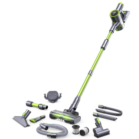 Aspirateur Balai Sans Fil Kalado KCV600 - Puissance 480W, Autonomie 50 Min, Anti-nœuds