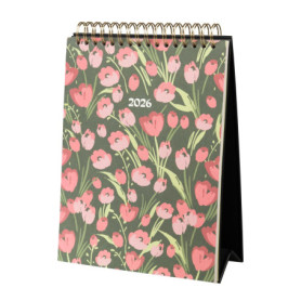 Calendrier de Bureau 2026 Kokonote Daisy Cottage - Élégance et Organisation Mensuelle