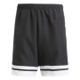 Short de Sport adidas Herren SQUADRA25 en Polyester Recyclé - Noir/Blanc, Taille L