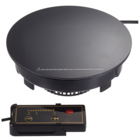 Plaque à Induction Lacor pour Chafing Dish - 1000W, Ø24 cm, Noir