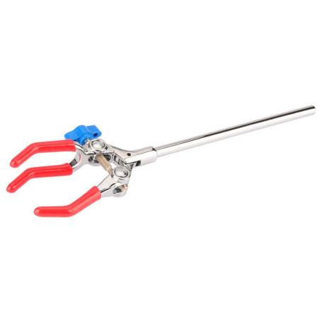 Pinces de Laboratoire Labasics 3-Griffe Réglables avec Tige de 17 cm