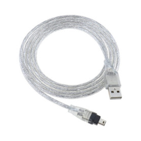 Câble Adaptateur USB vers Firewire 1394 - 1,5 m pour Sony DCR-TRV75E