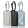 Set de 3 Étiquettes de Bagages en Cuir PU - AiQInu