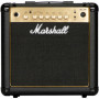 Amplificateur Marshall MG15GR pour Guitare Électrique avec Réverbération - Noir et Doré