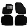 Tapis de sol sur mesure pour Ford Mondeo IV (2007-2013) - Antidérapant Noir