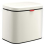 Poubelle Murale Compacte Navaris 4L pour Cuisine et Salle de Bain