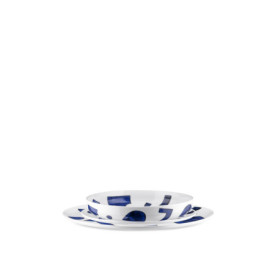 Service d'Assiettes Design Alessi Itsumo en Porcelaine Blanche - 12 Pièces