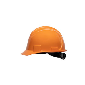 Casque de Sécurité Honeywell North à Bord Court - Orange, Non Ventilé