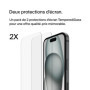 Verre Trempé Belkin ScreenForce pour iPhone 16 - Pack de 2