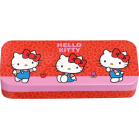 Boîte de Maquillage Hello Kitty à 3 Niveaux pour Enfants