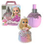Poupée Flacon de Parfum MISTY DREAM - Perfumies 14 cm avec Accessoires