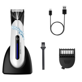 Tondeuse BarberBoss pour Zones Sensibles - Rasoir Rechargeable Étanche