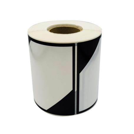 Étiquettes de sécurité pour produits dangereux - 500 pièces sur rouleau 100x100mm