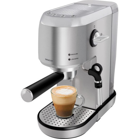 Cafetières SENCOR : Machine Expresso, Cappuccino et Latte avec Mousseur à Lait