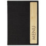 Protège-menu en Bambou A5 Sigel SM221 - Élégant et Pratique pour Hôtels et Cafés