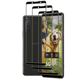 Vuciya Lot de 3 Verres Trempés pour Sony Xperia 5 II - Protection Écran Complète 9H