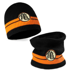 Ensemble Bonnet et Snood Dragon Ball Z - Accessoire Officiel pour Fans