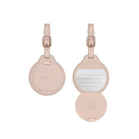 Satechi FindAll Traceur GPS pour Bagages - Localisation Facile et Recharge Sans Fil - Rose Désert