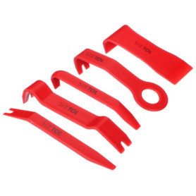 Set d'Outils de Démontage Automobile SIXTOL - 5 Pièces pour Panneaux et Moulures