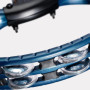 Tambourin Fixe Meinl TMT2AB avec Cymbales Aluminium Bleu