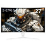 Moniteur Gaming Incurvé Z-Edge 27'' FHD 300 Hz - Blanc
