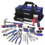 WORKPRO Kit d'Outils Complet 156 Pièces avec Sac Durable pour Bricolage