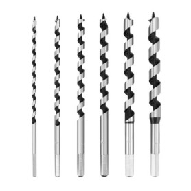 Jeu de Forets Hélicoïdaux en Acier - 6 Pièces QWORK