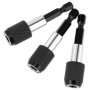 Jeu de 3 porte-embouts magnétiques 1/4 pouce QWORK