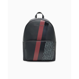 Sac à dos Armani Exchange Dylan Noir et Grenade pour Homme