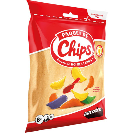 Paquet de Chips - Jeu d'Ambiance Fun pour Toute la Famille