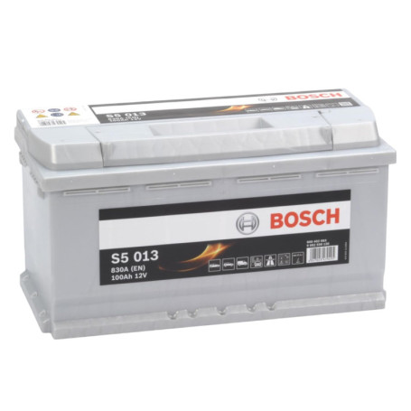 Batterie Bosch S5 013 100Ah - Puissante et Fiable pour Véhicules
