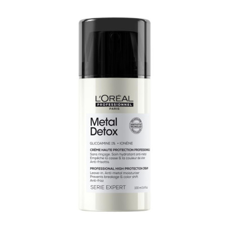 L'Oréal Professionnel Metal Detox - Crème Sans Rinçage pour Cheveux Abîmés et Colorés