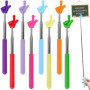 Set de 8 Pointeurs Télescopiques Multicolores pour Enseignants